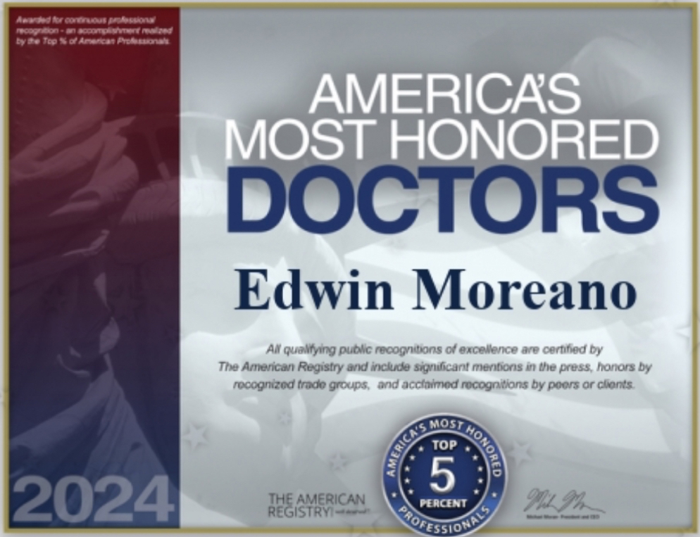 2024 America's Most Honored Doctors