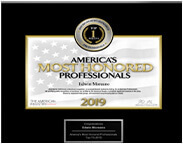 2019 America's Most Honored Professionals